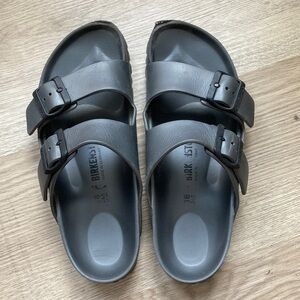 Birkenstock Arizona Essentials EVA Slides (Anthracite)
